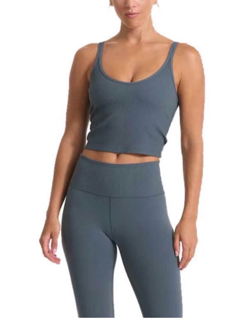 Vuori Ribbed Studio Legging - Picture 2 of 6